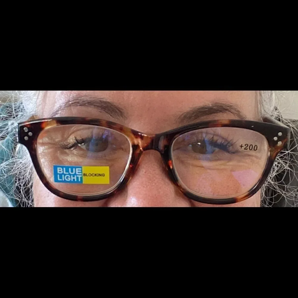 💼Tortoise Shell Readers with Blue Light Protection +2.00 Power - Picture 4 of 6